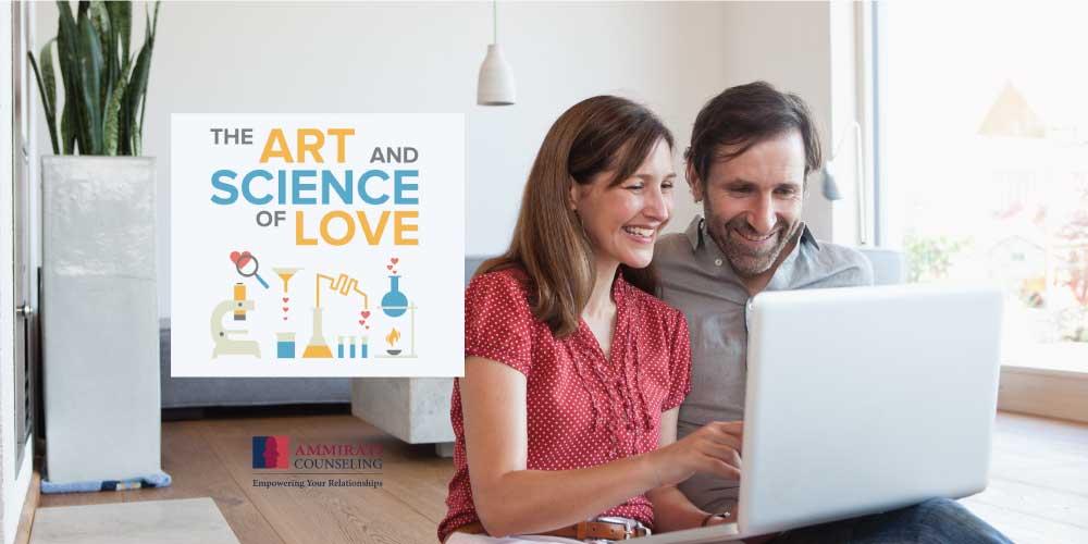 couple looking at a computer